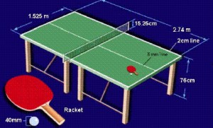 tischtennisplatte